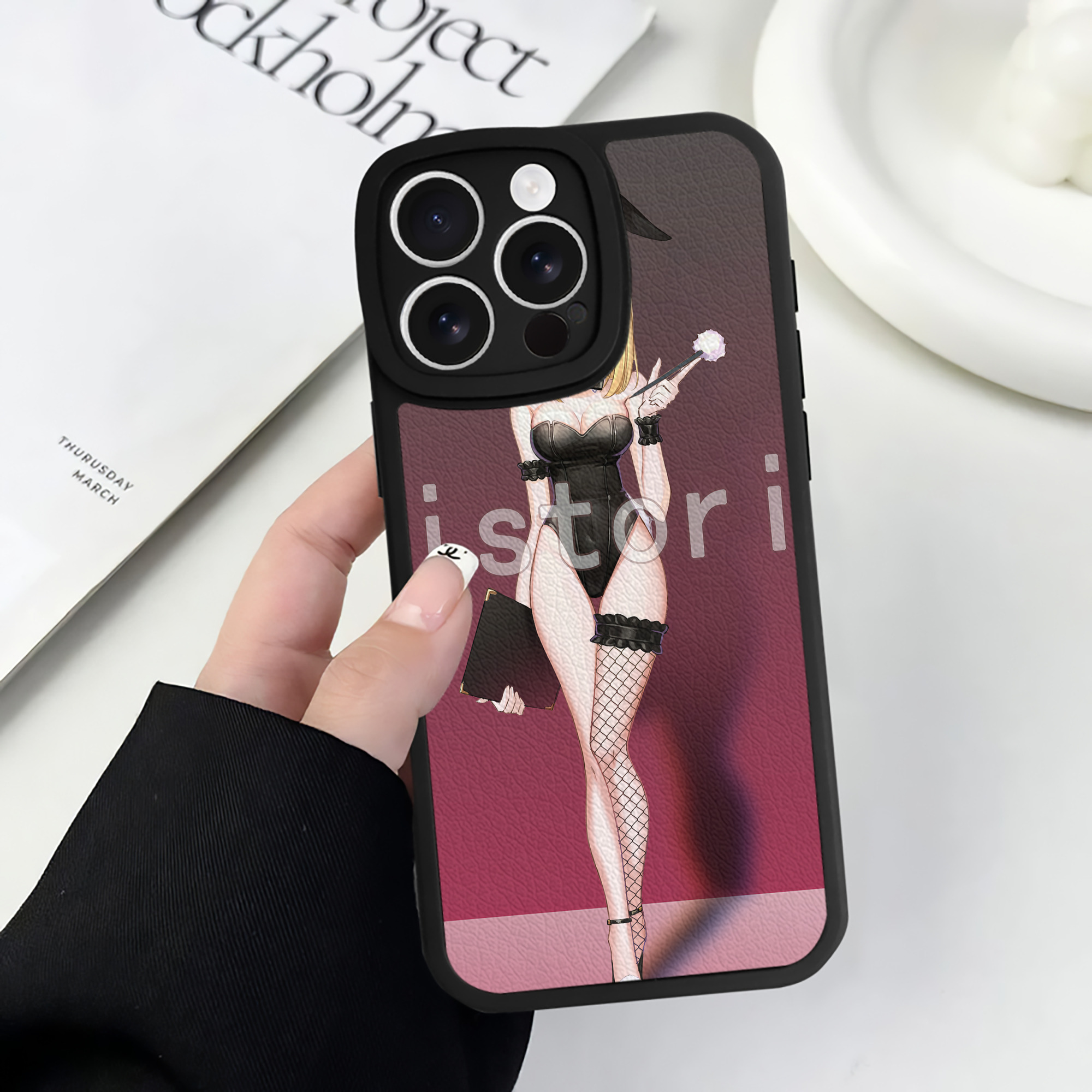 （画像用） 進撃の巨人 Attack on Titan 【iPhone 16シリーズ対応】シリコンスマホケース（レザー調） 材質：シリコン